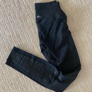 Black Alo Moto leggings